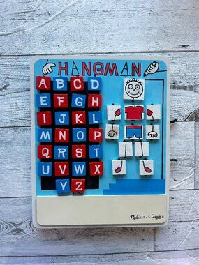 Melissa & Doug Flip to Win Travel Hangman Game